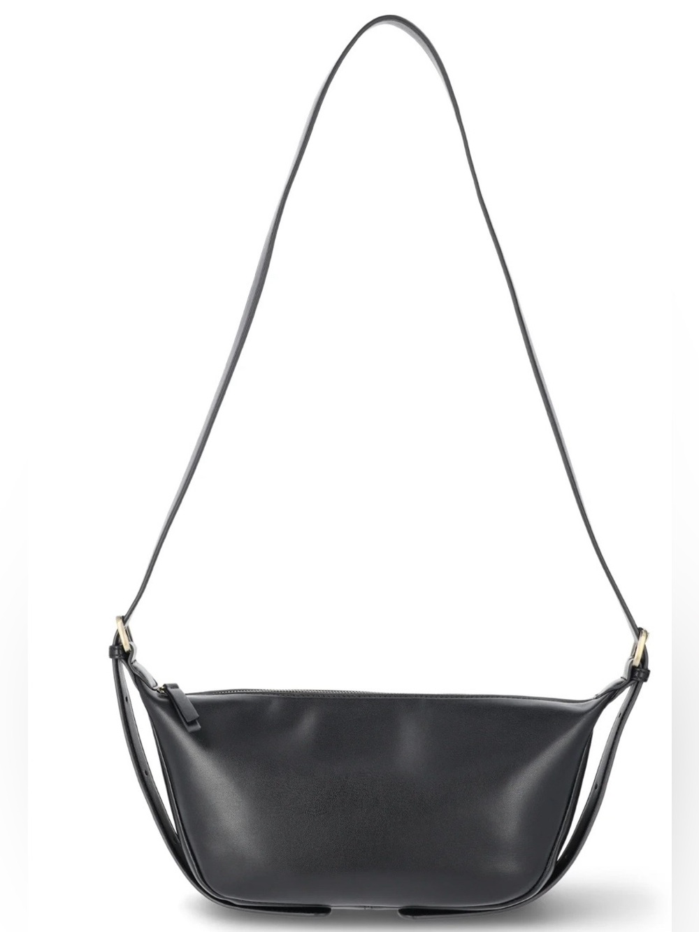 Classic Black Shoulder Bag  NEW
